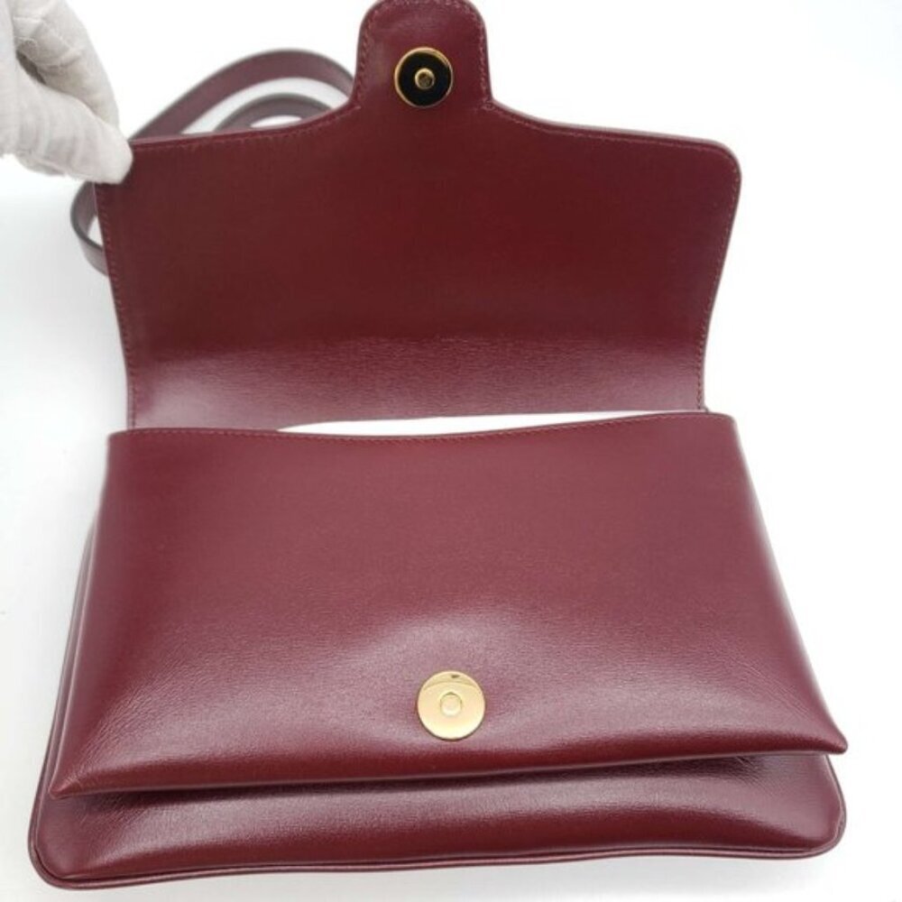 Authentic Gucci Arli GG Leather Shoulder/Crossbody Bag - Picture 10 of 15